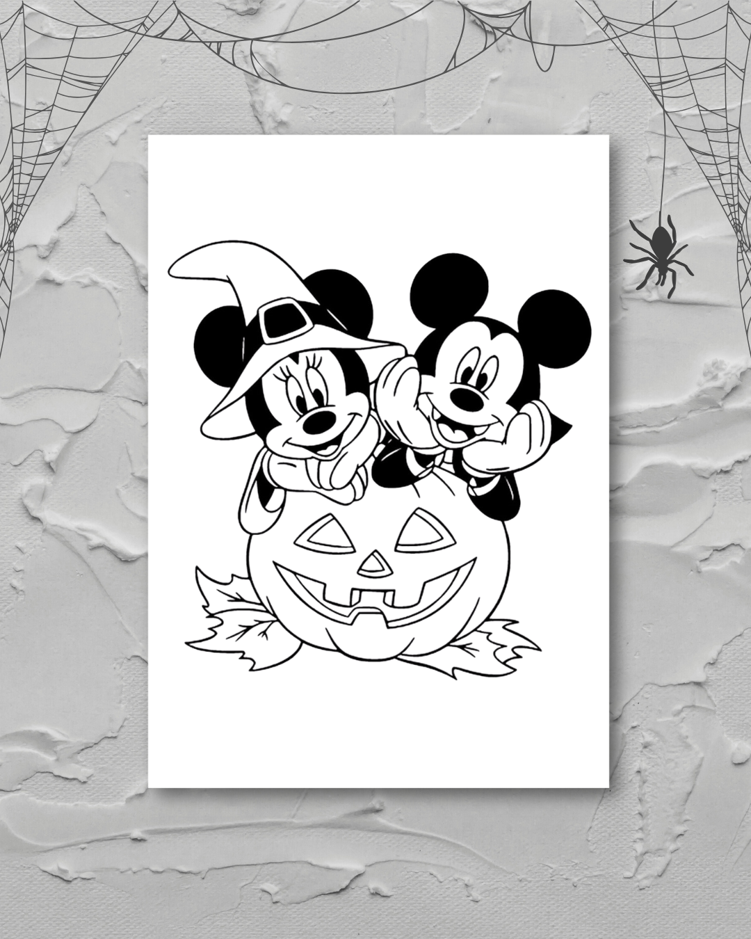 Minnie & Mickie Canvas