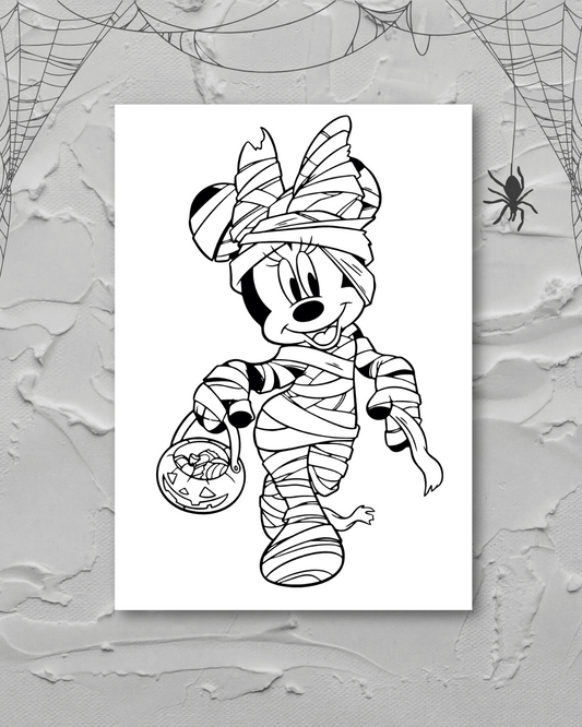 Minnie & Mickie Canvas